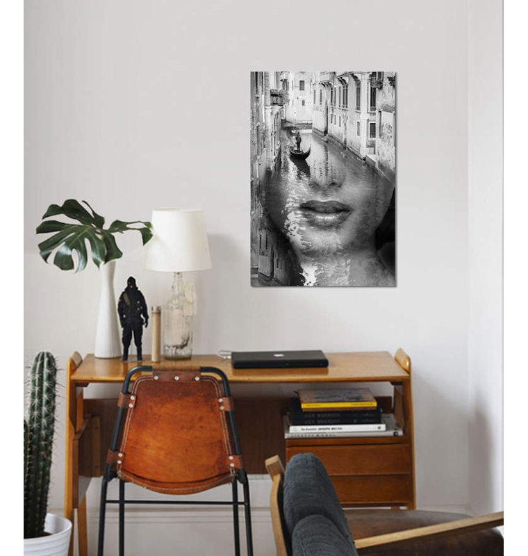 «Venetian Dreams», impression sur toile, H 12 po x l 8 po x P 0,75 po, Pas de tapis, Toile tendue