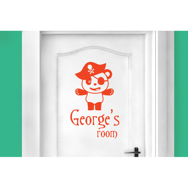 Wall Decal, Orange