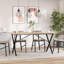 Ronks Dining Table Legs X-Frame Steel-338226203