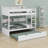 Bunk Bed Frame with Trundle and Built-in Storage Shelves-1782665735-1782665734