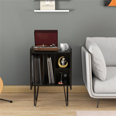 Support audio Gorgia avec tablettes ouvertes