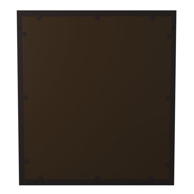 Manu Frameless Accent Mirror, Oil Rubbed Bronze