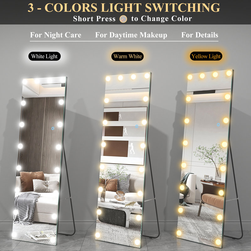 Beccaro Rectangle Mirror, Black