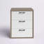 Commode de rangement 3 tiroirs Azizah