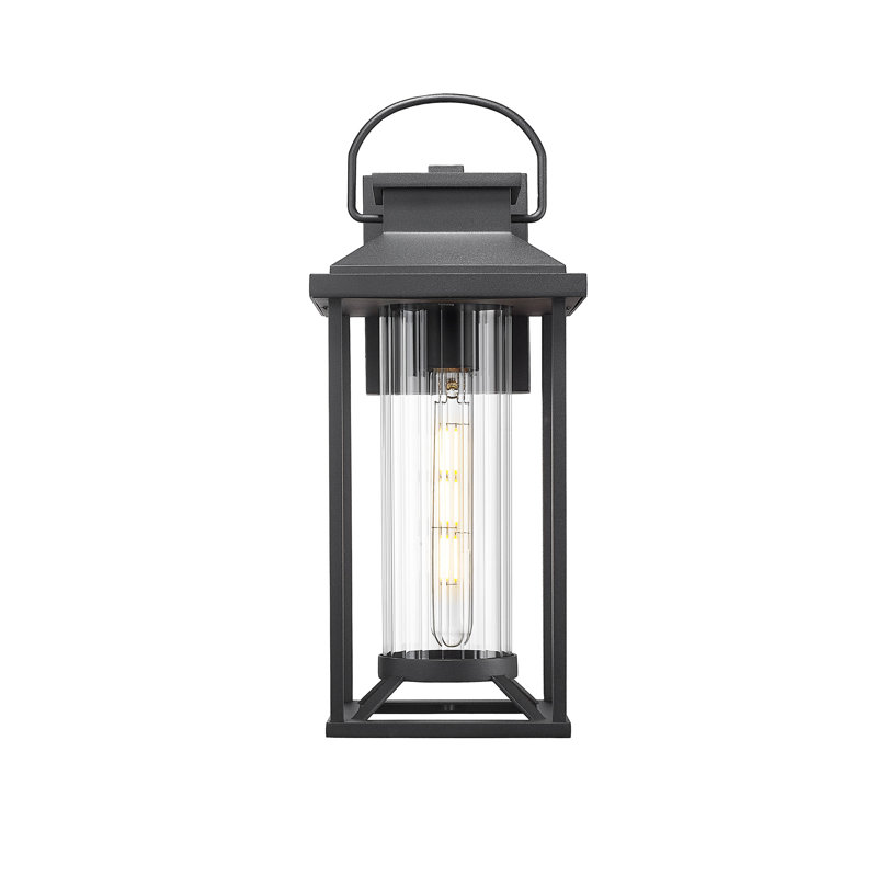 Outdoor Porch Lights, Textured Black Exterior Lighting Fixtures Wall Mount, Modern Outdoor Wall Sconce Lantern for House, Front Porch, Anti-Rust Waterproof Outdoor Garage Lights for Coach (2 pack)