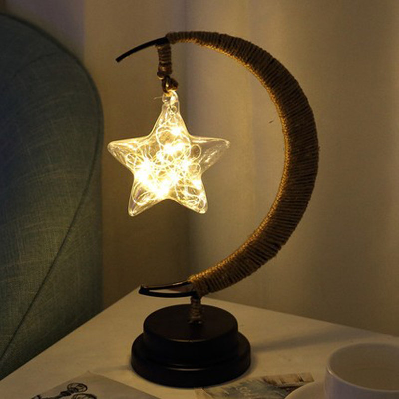 LED Decorative Light Star Light Wrought Iron Night Light