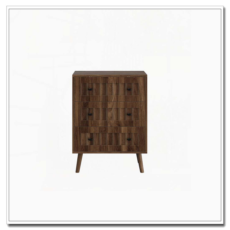 Commode 3 tiroirs, commode garde-robe moderne