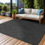 Tapis intérieur / extérieur gris foncé Broadwater-1794817093