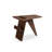 Harper Solid Walnut Side Table with Magazine Rack-179931798