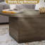 Table basse moderne en bois de style minimaliste-2027272849