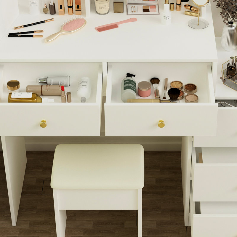 Table de coiffeuse avec chaise Modern