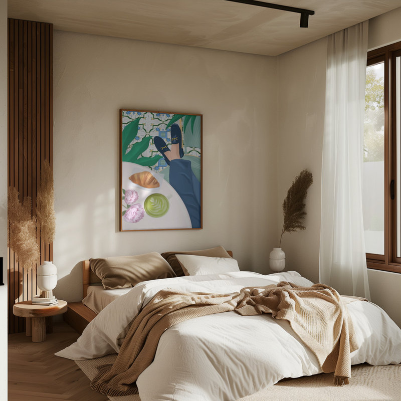 Cafe Print by Petra Lizde, 30" H x 20" W
