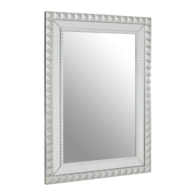 Chiwetel Metal Flat Wall Mirror