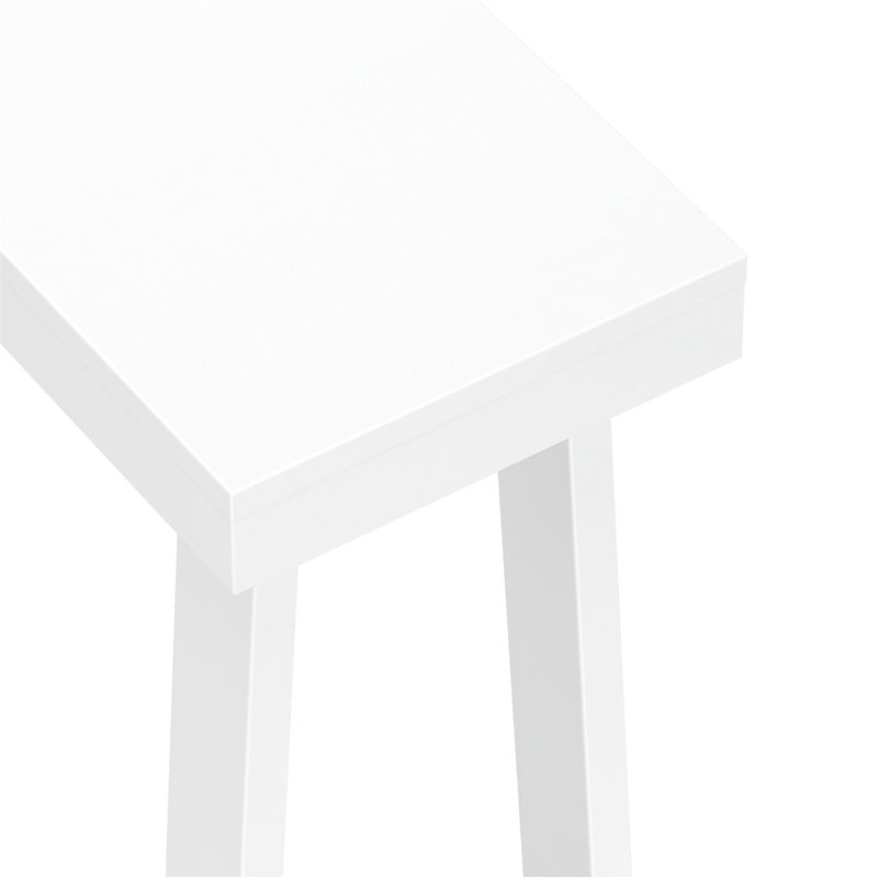 Console Table, 32.01" H x 46.26" W x 12.01" D, Medium Wood