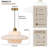 Mid Century Pendant Lamp Gold Nordic-1759168694