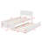 Platform Bed With Trundle-408537041