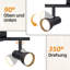 Ceiling spotlight 3-flame ceiling lamp hallway - ceiling light modern design interior spotlight GU10 ceiling spots metal 350° swivel spots for bedroom living room kitchen (without bulb)-1397444443