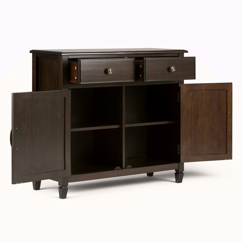 Connaught Solid Wood Entryway Storage Cabinet