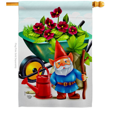Double Sided Polyester House Flag