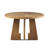 Kennedy 44" Round Trestle Dining Table with X-Base Design