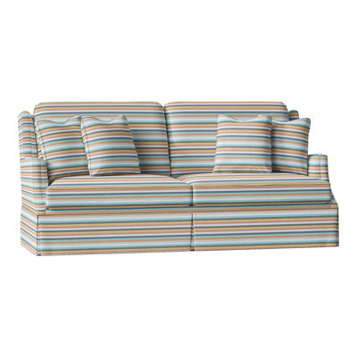 Savannah 87.5 " Slipcovered Sofa