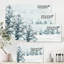 Snowy Pine Trees - Paysages, art mural-59709811-59709812