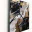 Ingund - Horloge murale abstraite en marbre-1024627238
