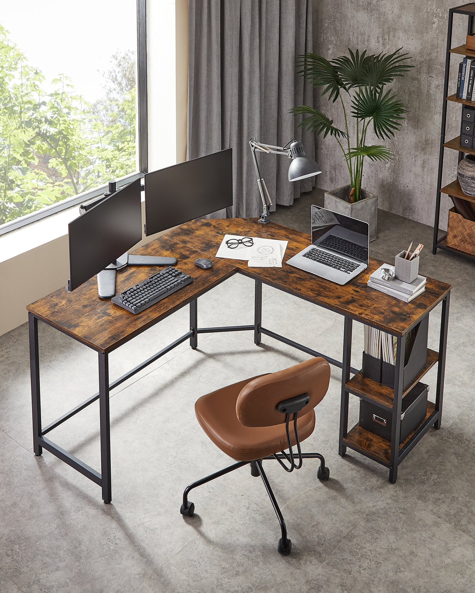 Foxemart l on sale shaped desk