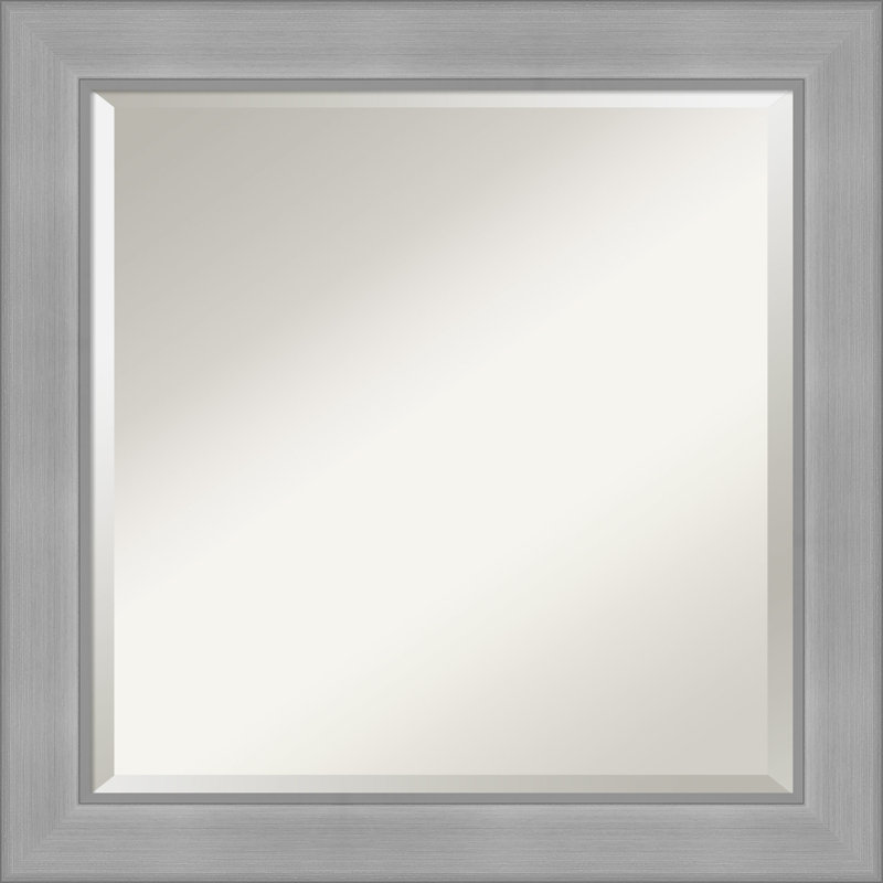 ShipstStour Flat Wall Mirror, 25" x 25"