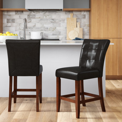 Annetha Upholstered Counter Stool