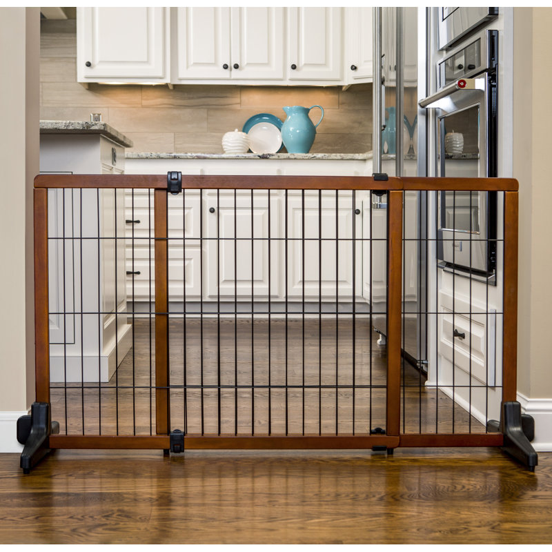 Barrière pour animaux autoportante
