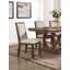 Chaises d'appoint style transitionnel 2 pièces