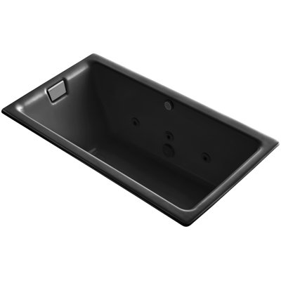 Tea-for-Two Drop-In Whirlpool Bath with Reversible Drain, Custom Pump and Heater without Trim