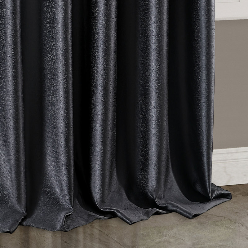 Arlesa Blackout Pair, Charcoal, 117 x 137cm