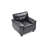Moran Faux Leather Armchair-207826074