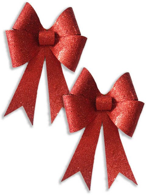 Arc à paillettes 18 po, Rouge