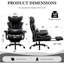 Fauteuil de direction haut dossier avec appui-tête-818877984
