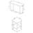 White Marble 4-Piece Dining Set
