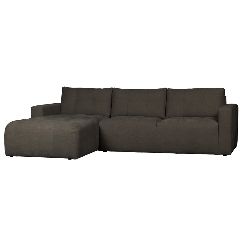 Modular Corner Sofa, Anthracite, Left-Arm Chaise