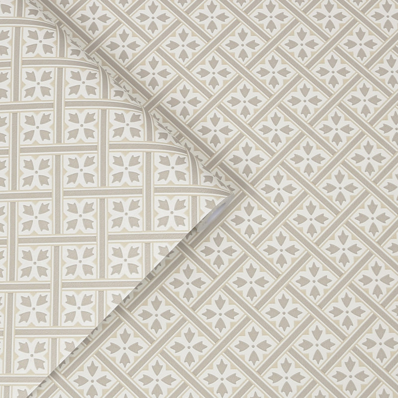 Laura Ashley Mr. Jones Paintable Wallpaper Roll, Dove Gray