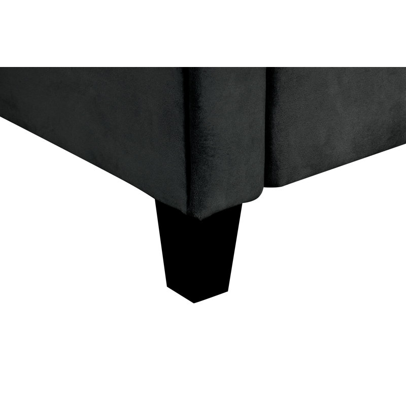 Couch Comfortable Sectional Couches set, Black