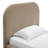 Keynote Upholstered Fabric Curved Platform Bed-101181373-101181368
