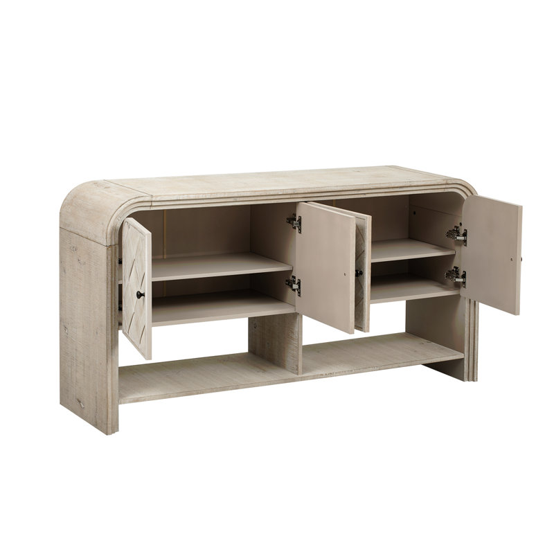 Console U_Style Polyvalente, Beige/brun