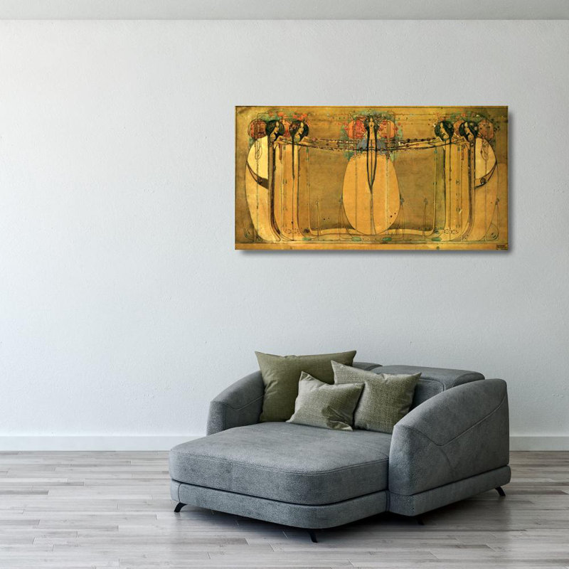 May Queen, 21" H x 40" W