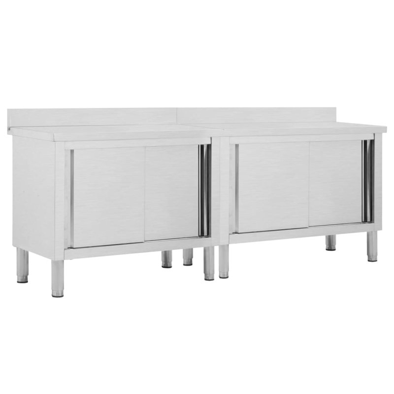 Biraghi Metal Kitchen Island