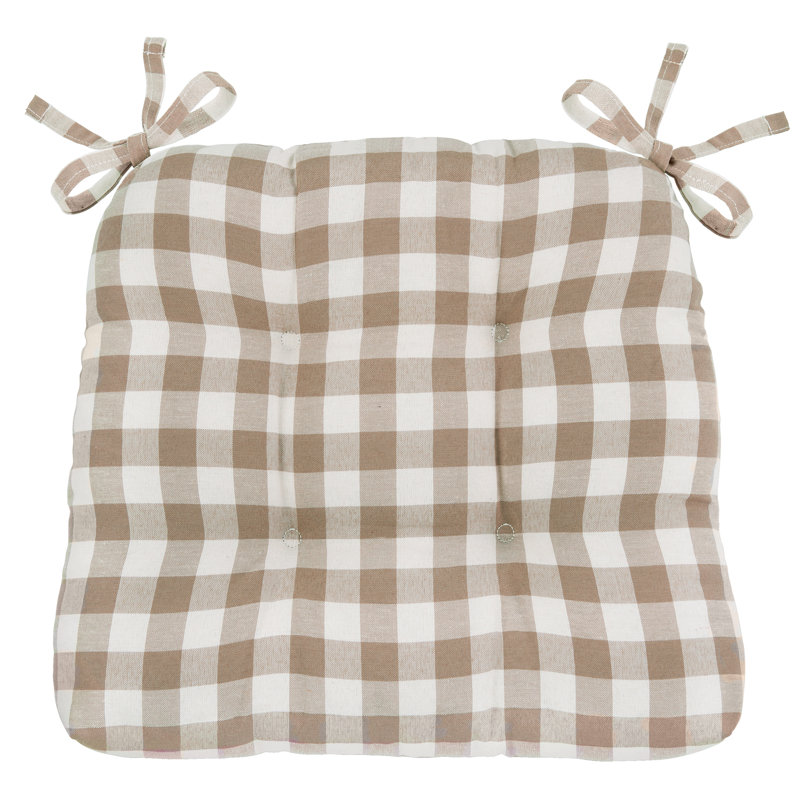Outdoor 2.5'' Dining Chair Chair Pad, Linen