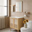 Meuble-lavabo en bambou de 30 po pour un rangement élégant-200926077