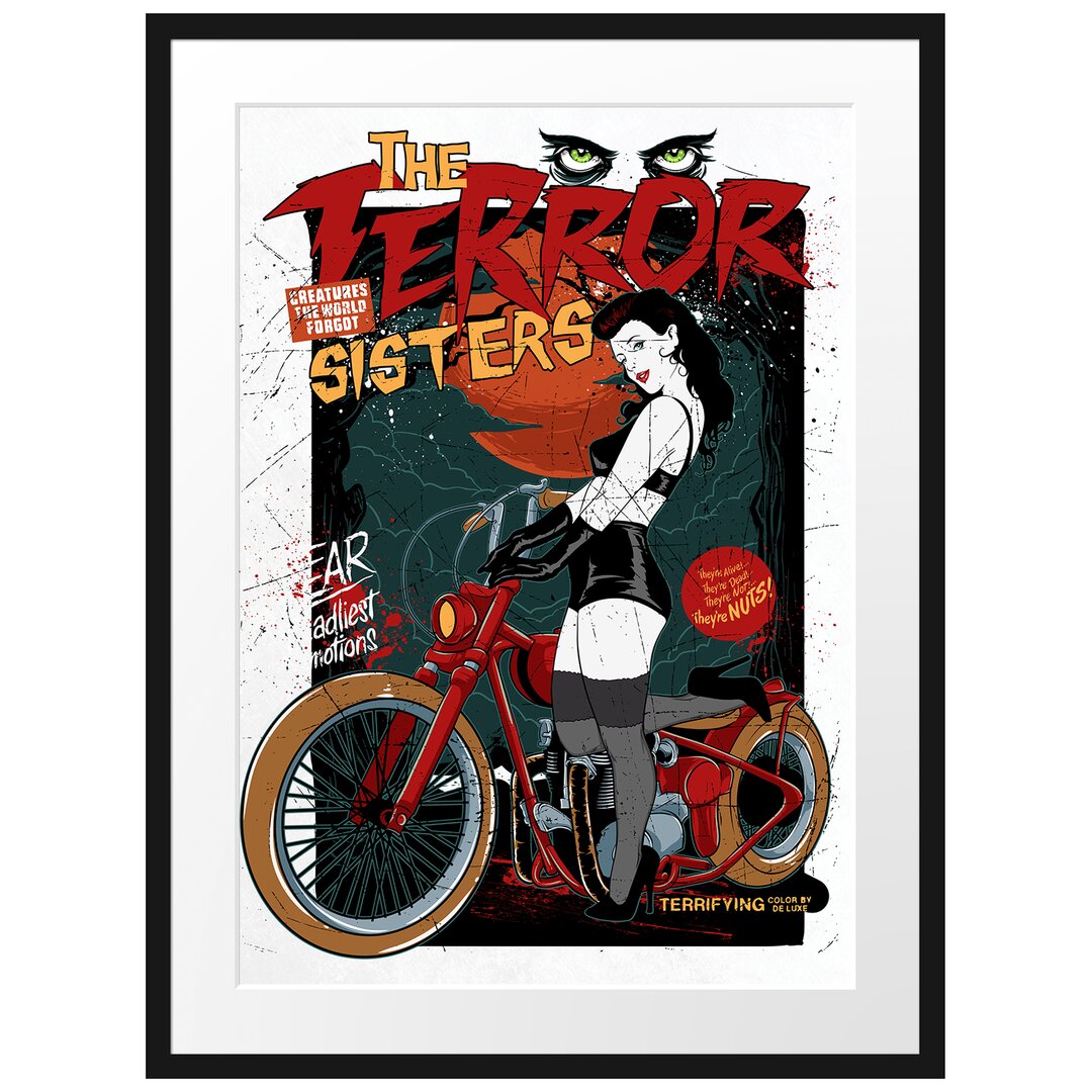 Gerahmtes Poster The Terror Sisters Light