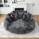 Oversized Bean Bag Sofa - Large Round Loveseat With Pillows