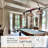 3-Light Billiard Pendant Light with Smoked Glass Shades
